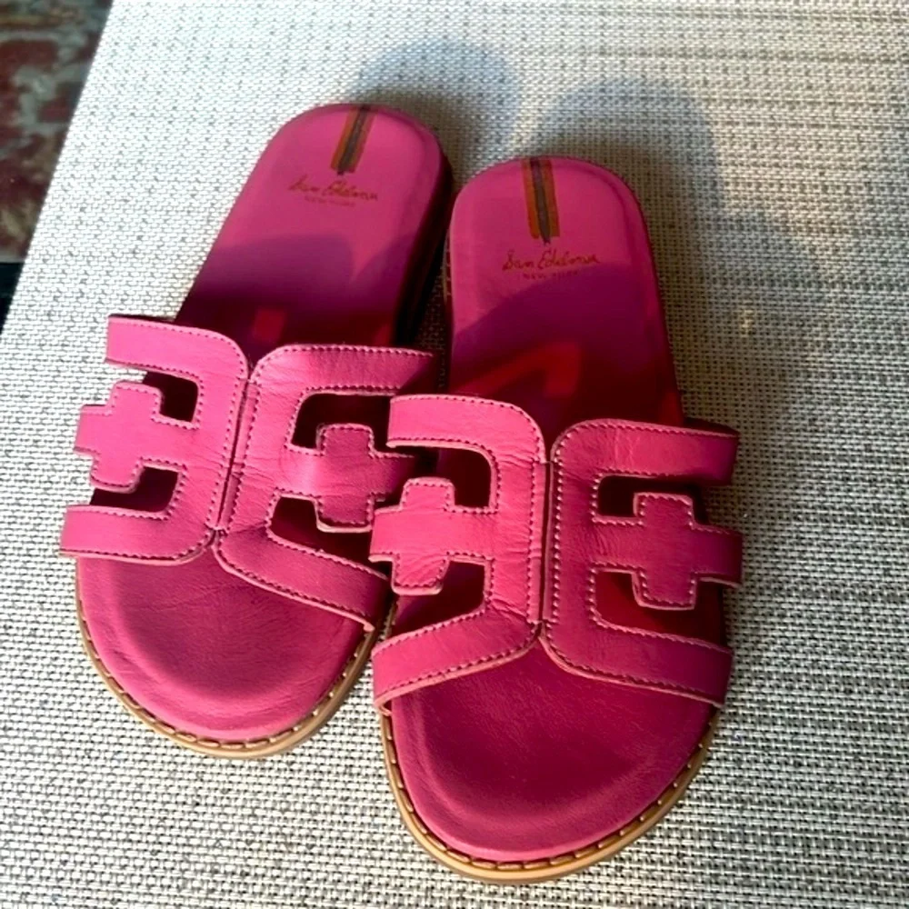 SAME EDELMAN , little girls 👧🏼, VALERI mini sandals, size 3M - 35 EUR leather